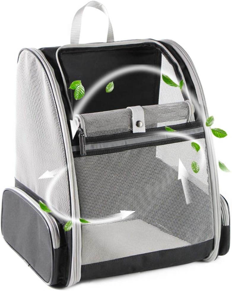 Innovative Traveler Bubble Backpack Pet Carriers for Cats and Dogs.