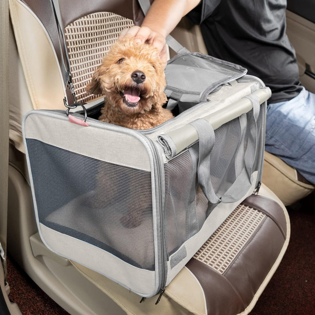 Innovative Traveler Bubble Backpack Pet Carriers for Cats and Dogs.